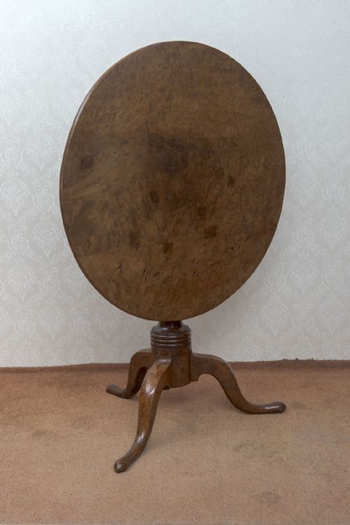 EXCEPTIONALLY RARE BURR WOOD TRIPOD - ADDITIONAL PHOTO 7