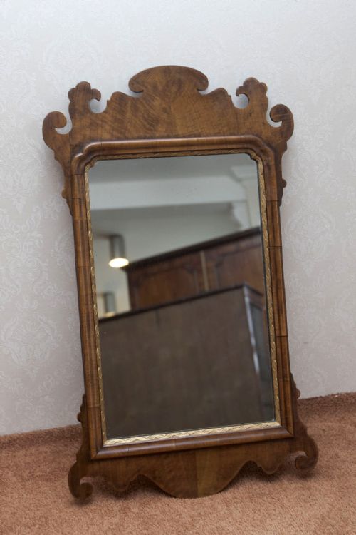 18th century style wall mirror - CATEGORY: ANTIQUE MIRRORS - DATED 19TH CENTURY