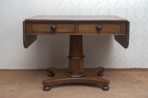 good mahogany sofa table - CATEGORY: ANTIQUE TABLES - DATED 19TH CENTURY