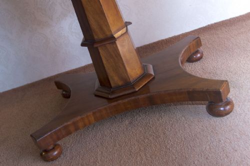 GOOD MAHOGANY SOFA TABLE - ADDITIONAL PHOTO 8