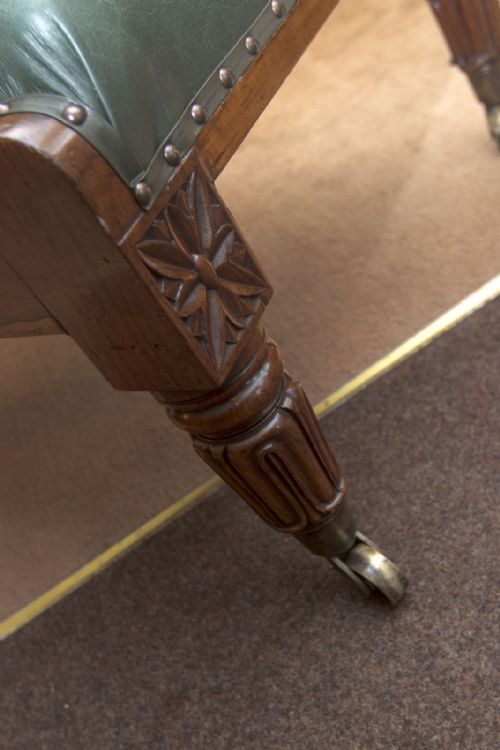 WILLIAM IV PERIOD ROSEWOOD RECLINING ARMCHAIR - ADDITIONAL PHOTO 5
