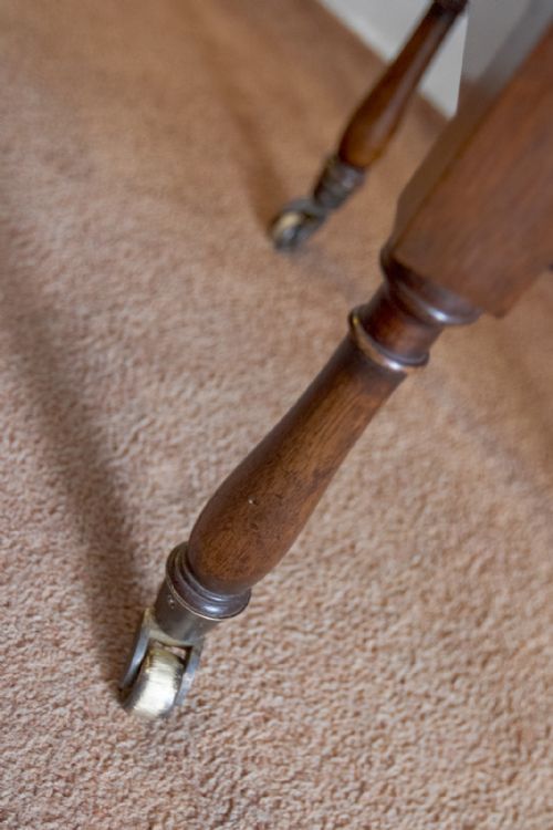 GEORGE III FOUR TIER WOT NOT WITH ELEGANT SLIM TURNINGS - ADDITIONAL PHOTO 7