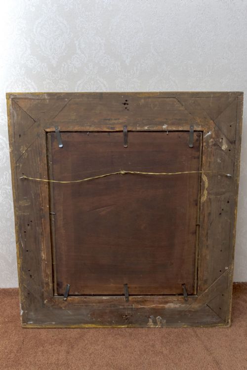 CONTINENTAL OIL ON PANEL BY IGNATIUS JOSEPHUS VAN REGEMORTER - ADDITIONAL PHOTO 5