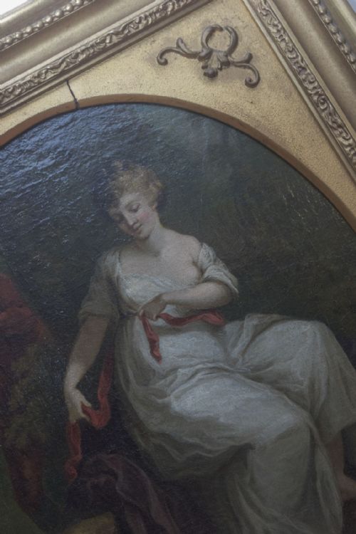 PAIR OF OIL PAINTINGS ATTRIBUTED TO WILLIAM HAMILTON RA - ADDITIONAL PHOTO 3