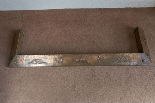 PURE ART NOUVEAU COPPER FENDER - ADDITIONAL PHOTO 2