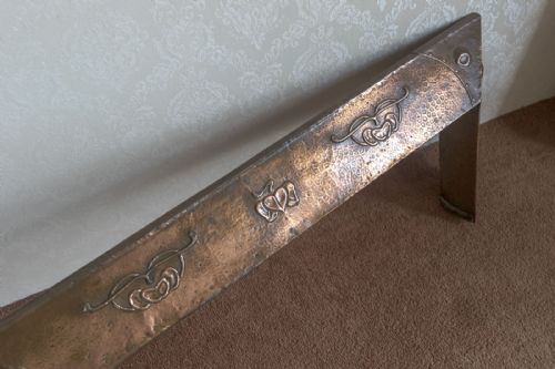 PURE ART NOUVEAU COPPER FENDER - ADDITIONAL PHOTO 3