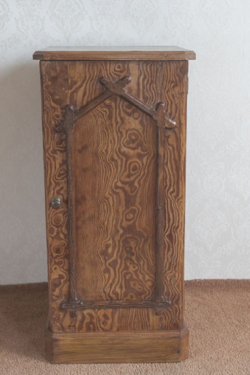 UNUSUAL VICTORIAN POT CUPBOARD - ADDITIONAL PHOTO 4