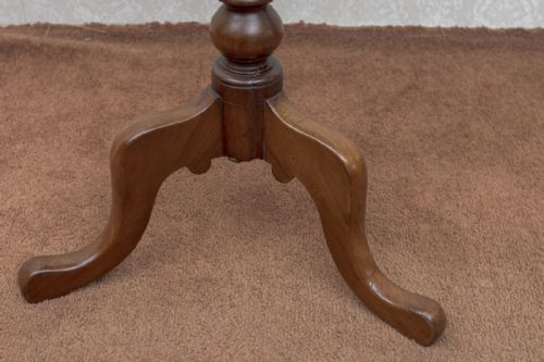 19TH CENTURY MAHOGANY TRIPOD TABLE - ADDITIONAL PHOTO 5