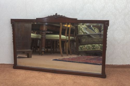 large landscape mirror - CATEGORY: ANTIQUE MIRRORS - DATED 19TH CENTURY