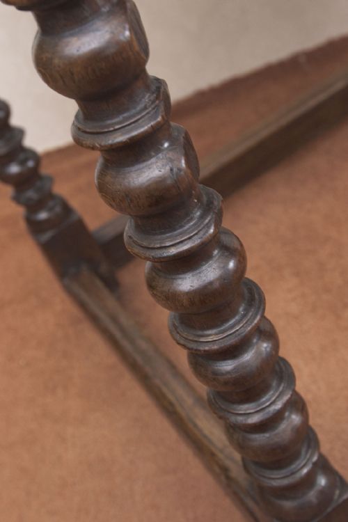 GOOD LATE 17TH OR EARLY 18TH CENTURY OAK SIDE TABLE - ADDITIONAL PHOTO 6