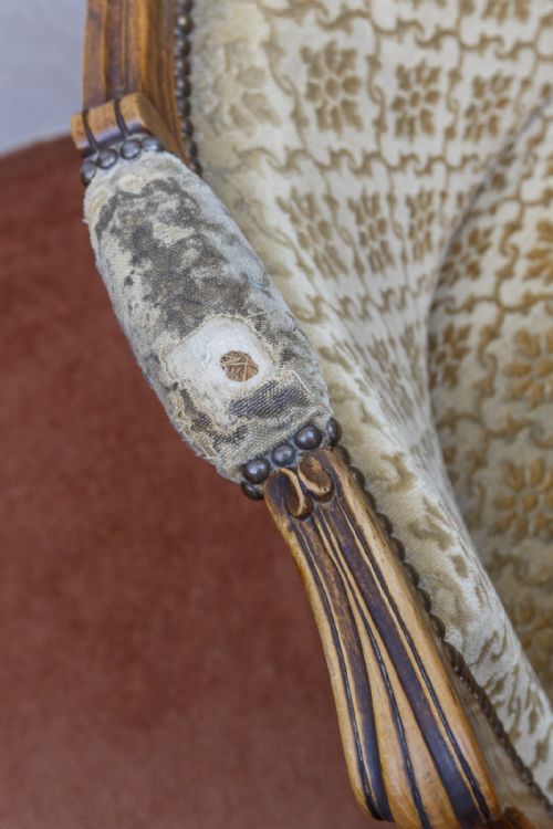 GOOD 19TH CENTURY FRENCH CHAIR - ADDITIONAL PHOTO 3