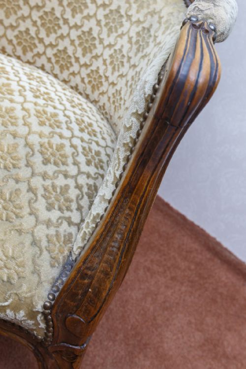 GOOD 19TH CENTURY FRENCH CHAIR - ADDITIONAL PHOTO 6
