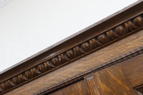 LATE 19TH CENTURY OAK BOOKCASE - ADDITIONAL PHOTO 1