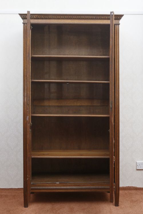LATE 19TH CENTURY OAK BOOKCASE - ADDITIONAL PHOTO 3