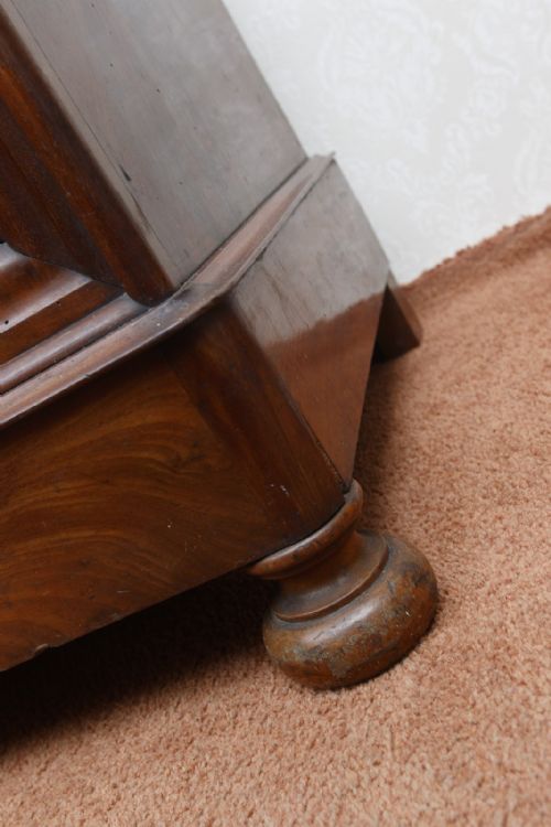 CONTINENTAL MAHOGANY SECRTAIRE ABATTANT - ADDITIONAL PHOTO 7