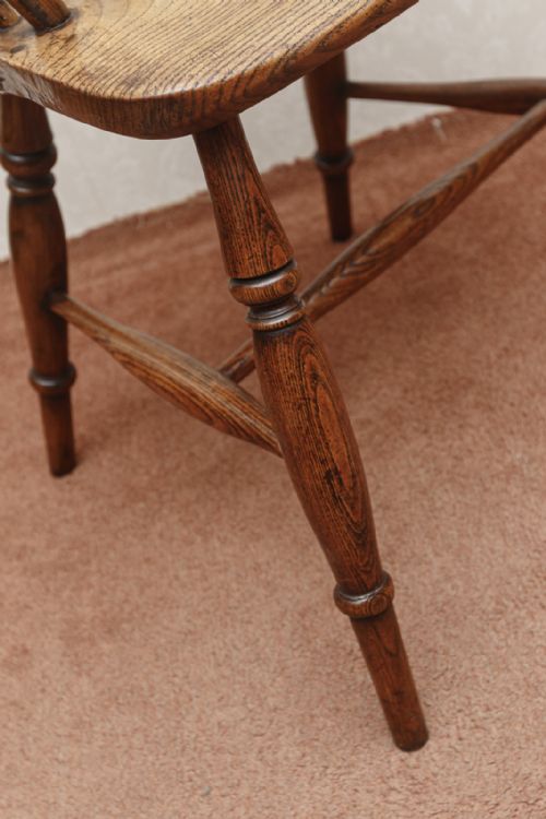 QUALITY ASH WINDSOR CHAIR IN EXCELLENT CONDITION - ADDITIONAL PHOTO 2