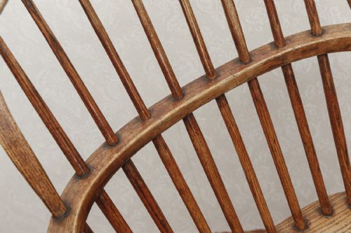 QUALITY ASH WINDSOR CHAIR IN EXCELLENT CONDITION - ADDITIONAL PHOTO 3