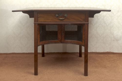 VERY RARE CHIPPENDALE PERIOD MAHOGANY BREAKFAST TABLE - ADDITIONAL PHOTO 5