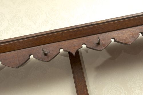 GOOD GEORGE III OAK DRESSER WITH RACK - ADDITIONAL PHOTO 5