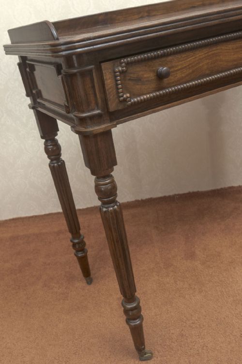 PRETTY AND UNUSUAL TABLE MADE OF PADAUK WOOD - ADDITIONAL PHOTO 5