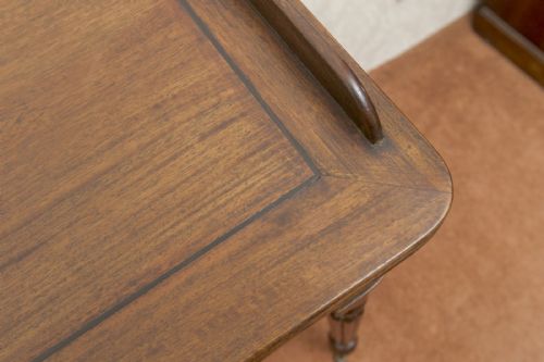 PRETTY AND UNUSUAL TABLE MADE OF PADAUK WOOD - ADDITIONAL PHOTO 7