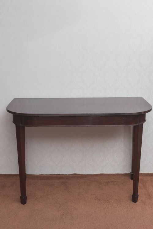 ANTIQUE MAHOGANY SERVING TABLE - ADDITIONAL PHOTO 1