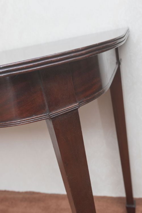 ANTIQUE MAHOGANY SERVING TABLE - ADDITIONAL PHOTO 3