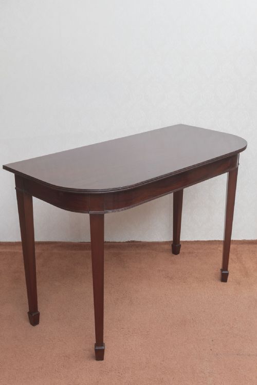 ANTIQUE MAHOGANY SERVING TABLE - ADDITIONAL PHOTO 6