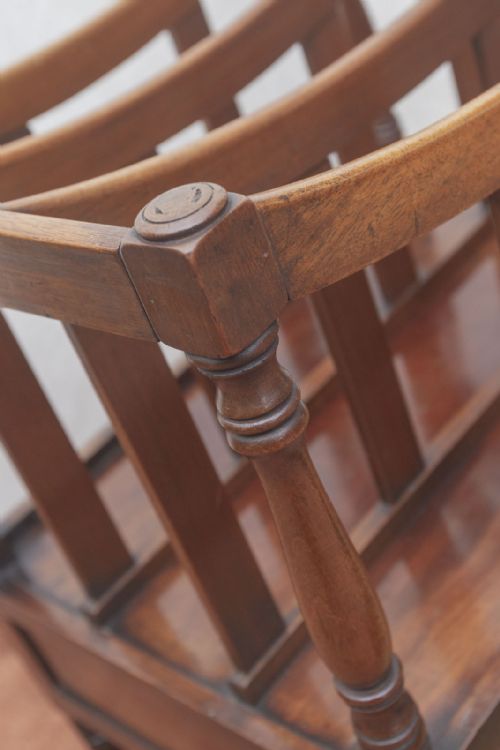 GEORGIAN MAHOGANY CANTERBURY - ADDITIONAL PHOTO 4