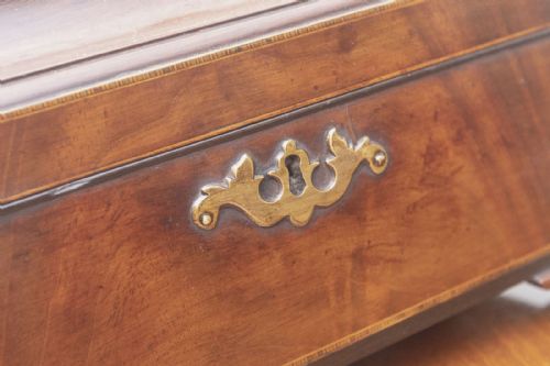 18TH CENTURY CHIPPENDALE PERIOD MAHOGANY TEA CADDY - ADDITIONAL PHOTO 2