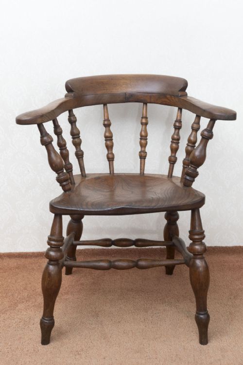SMOKERS BOW CHAIR IN BEAUTIFUL ASH WOOD - ADDITIONAL PHOTO 4