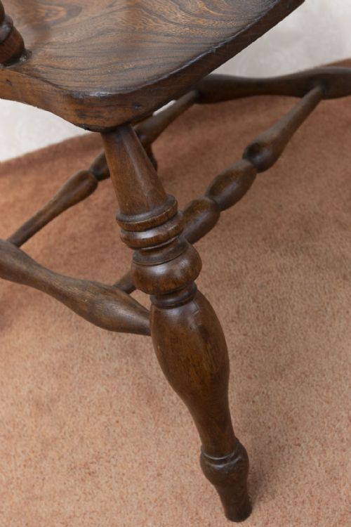 SMOKERS BOW CHAIR IN BEAUTIFUL ASH WOOD - ADDITIONAL PHOTO 5