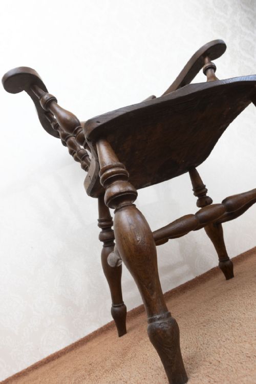SMOKERS BOW CHAIR IN BEAUTIFUL ASH WOOD - ADDITIONAL PHOTO 6