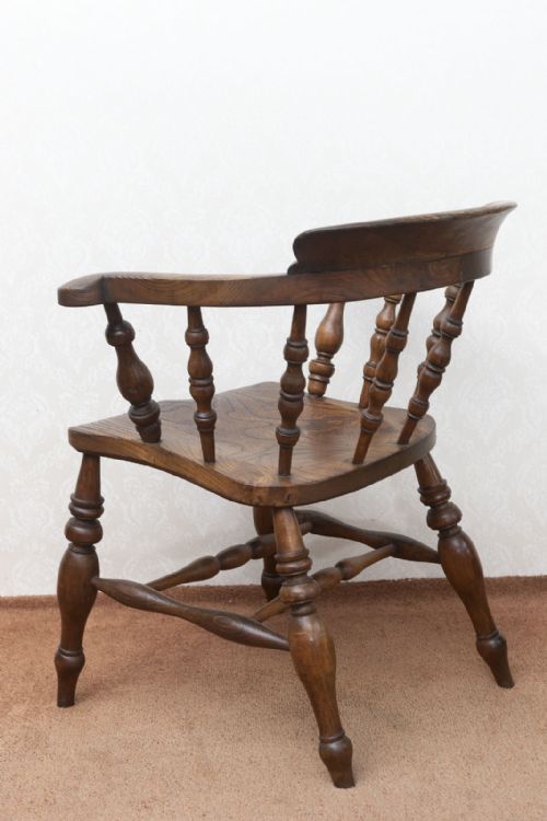 SMOKERS BOW CHAIR IN BEAUTIFUL ASH WOOD - ADDITIONAL PHOTO 7