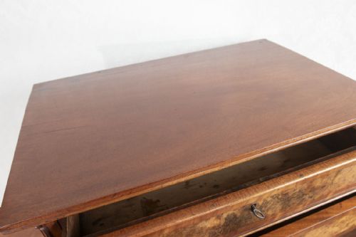 19TH CENTURY SEVEN DRAWER WELLINGTON CHEST - ADDITIONAL PHOTO 5