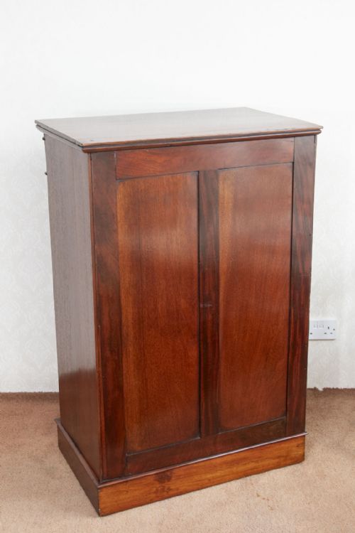 19TH CENTURY SEVEN DRAWER WELLINGTON CHEST - ADDITIONAL PHOTO 10