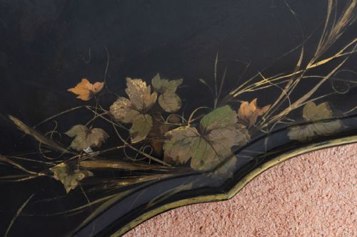 VERY LARGE PAPIERMCH AND LACQUER TRAY - ADDITIONAL PHOTO 1