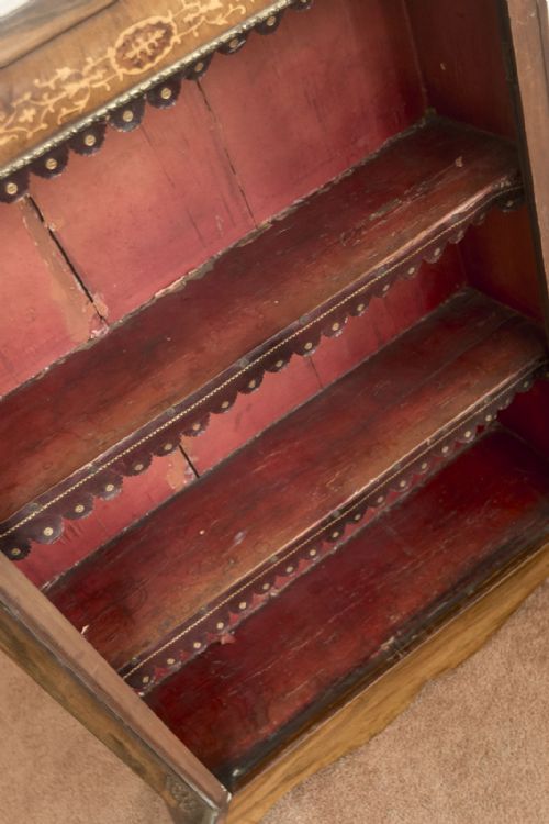 SMALL PRETTY WALNUT BOOKCASECABINET - ADDITIONAL PHOTO 6