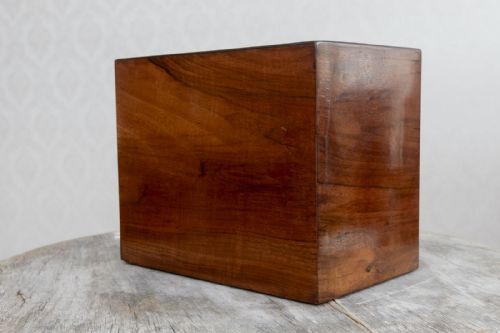 DELIGHTFUL BURR WALNUT COLLECTORS CABINET - ADDITIONAL PHOTO 6