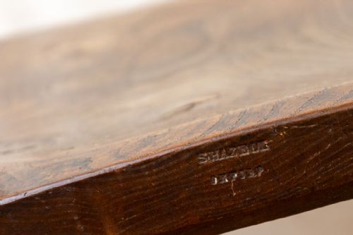 EARLY 19TH CENTURY ASH SCROLL BACK WINDSOR CHAIR - ADDITIONAL PHOTO 6