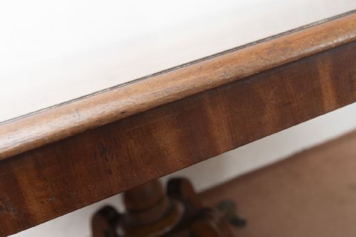 REGENCY PERIOD MAHOGANY BREAKFAST TABLE WITH TIP UP ACTION - ADDITIONAL PHOTO 1