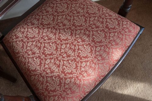 SET OF EIGHT GEORGIAN STYLE MAHOGANY DINING CHAIRS - ADDITIONAL PHOTO 2