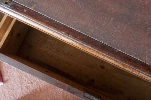 ANTIQUE MAHOGANY WARDROBE OF VERY UNUSUAL SIZE - ADDITIONAL PHOTO 2