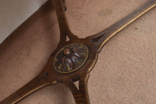 EXCEPTIONAL MID VICTORIAN BURR WALNUT CENTRE TABLE - ADDITIONAL PHOTO 4