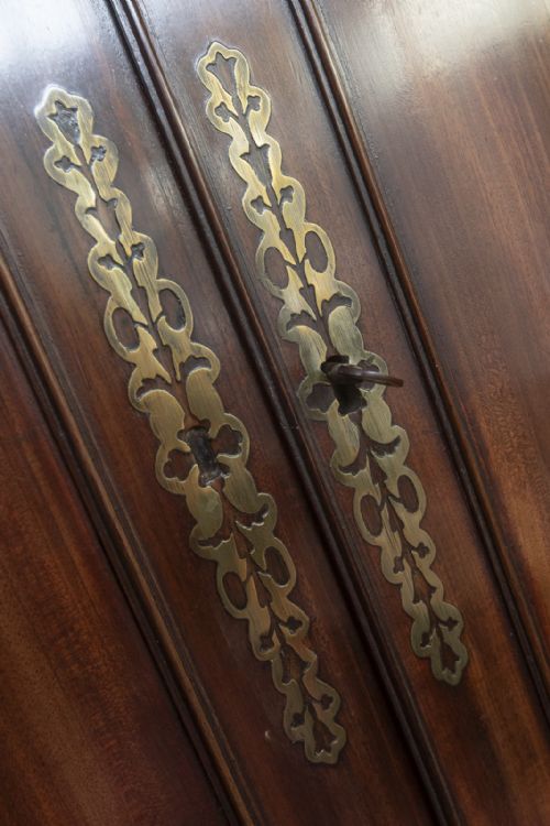 EXTREMELY FINE GEORGE III MAHOGANY SECRETAIRE BOOKCASE - ADDITIONAL PHOTO 13