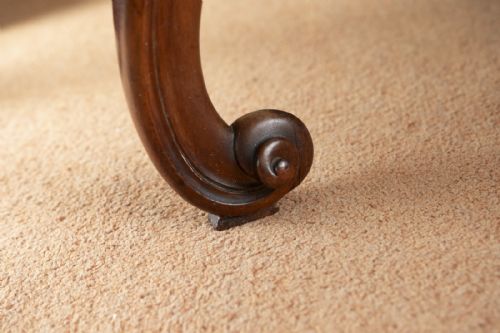 MID 19TH CENTURY MAHOGANY STOOL IN MINT CONDITION - ADDITIONAL PHOTO 5