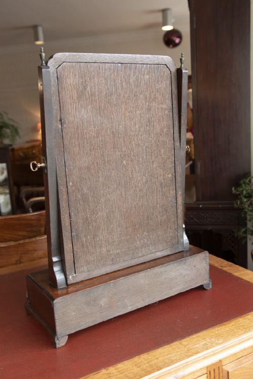 LATE 18TH CENTURY MAHOGANY DRESSING TABLE MIRROR - ADDITIONAL PHOTO 8