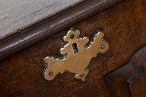 EARLY 18TH CENTURY OAK WELSH COFFER BACH - ADDITIONAL PHOTO 3