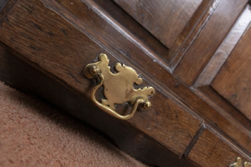 EARLY 18TH CENTURY OAK WELSH COFFER BACH - ADDITIONAL PHOTO 4