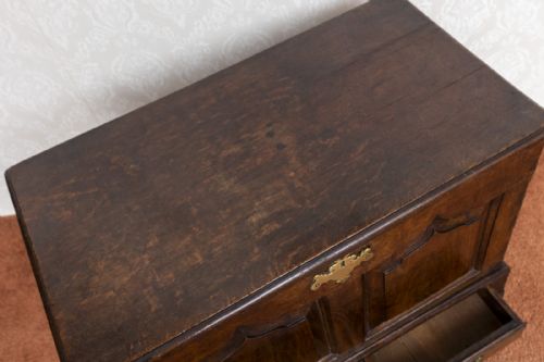 EARLY 18TH CENTURY OAK WELSH COFFER BACH - ADDITIONAL PHOTO 6